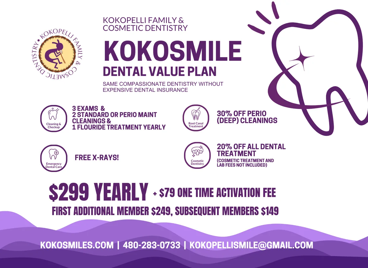 KokoSmile Dental Value Plan — Ahwatukee